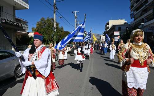 Με λαμπρότητα και υπερηφάνεια τίμησε ο Δήμος Αχαρνών την Εθνική Επέτειο της 28ης Οκτωβρίου image 8